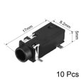 thumbnail image 2 of Unique Bargains 3.5 mm Audio Jack Connector PCB Mount Female Socket 5 Pin PJ-328 10pcs, 2 of 4