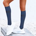 thumbnail image 3 of B91xZ Men's Work Socks Sport Athletic Running Socks,Navy M, 3 of 4