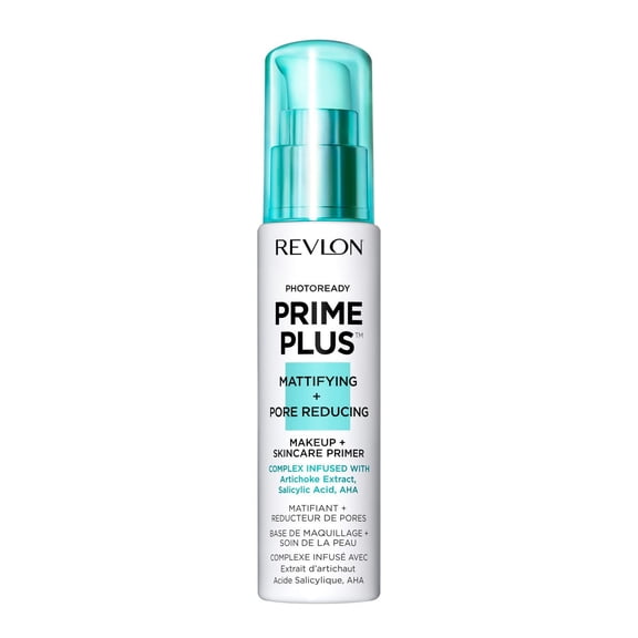 Revlon PhotoReady Prime Plus Mattifying and Pore Reducing Makeup and Skincare Primer, 1 fl oz
