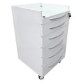 thumbnail image 3 of INTBUYING Chariot d'Armoire Mobile à 5 Tiroirs Armoire de Rangement Dentaire Mobile pour Bureau, 3 of 9