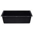 thumbnail image 4 of Pemberly Row Black 33" Single Bowl Undermount Granite Composite Kitchen Sink, 4 of 9
