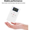 thumbnail image 3 of Radio de Poche AM FM Portable à Transistor avec Excellente Réception, Prise pour Écouteurs Stéréo 3,5 mm, Mini Radio à Pile 2 AAA pour Marche/jogging/camping, 3 of 8