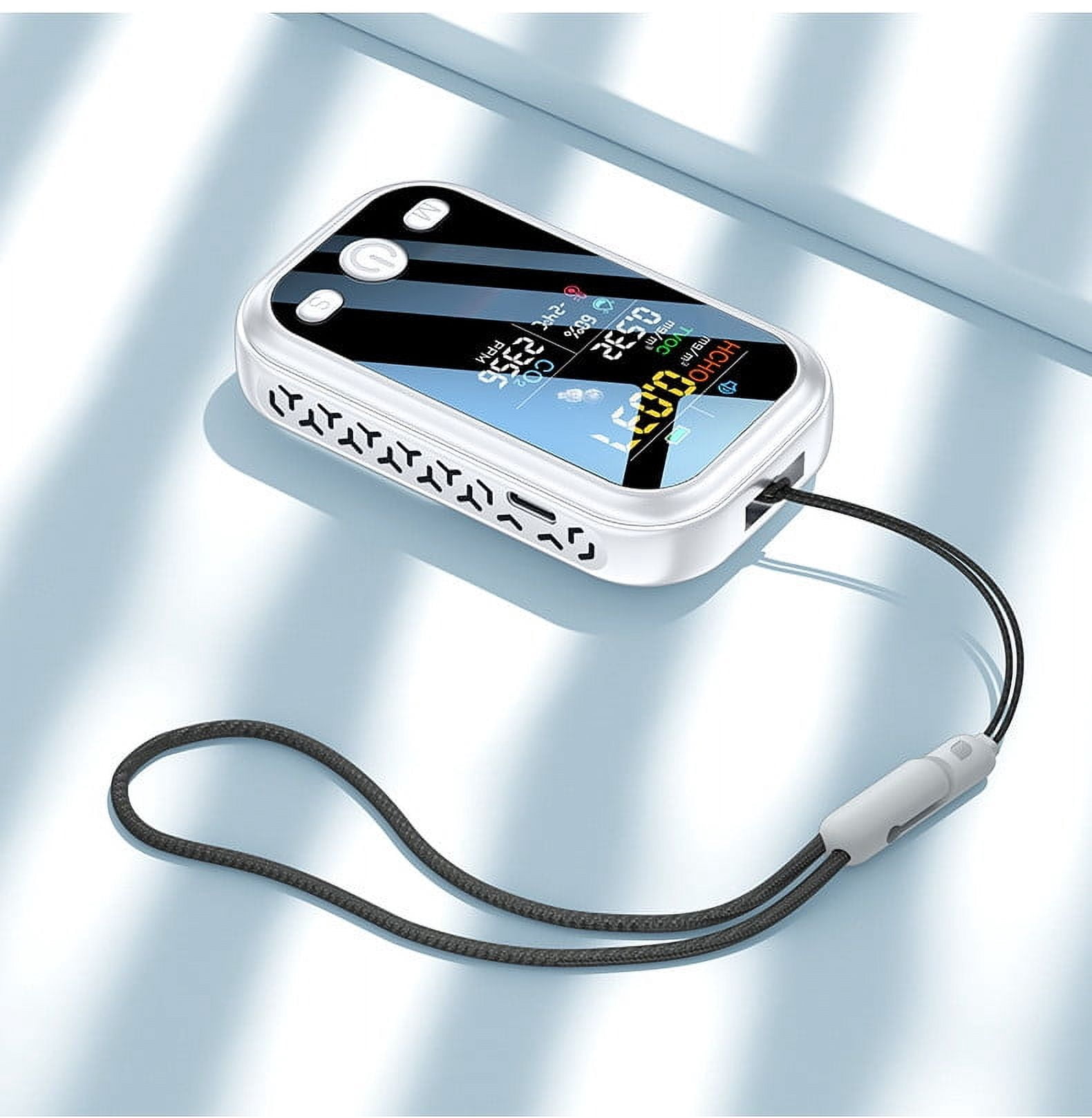 TopLLC Portable Handheld Quality Detector With Indoor Temperature And Humidity Plastic testing dehumidifier