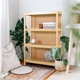 thumbnail image 2 of Anko Fraser Rattan Bookcase, 3 Tier Natural, 2 of 7