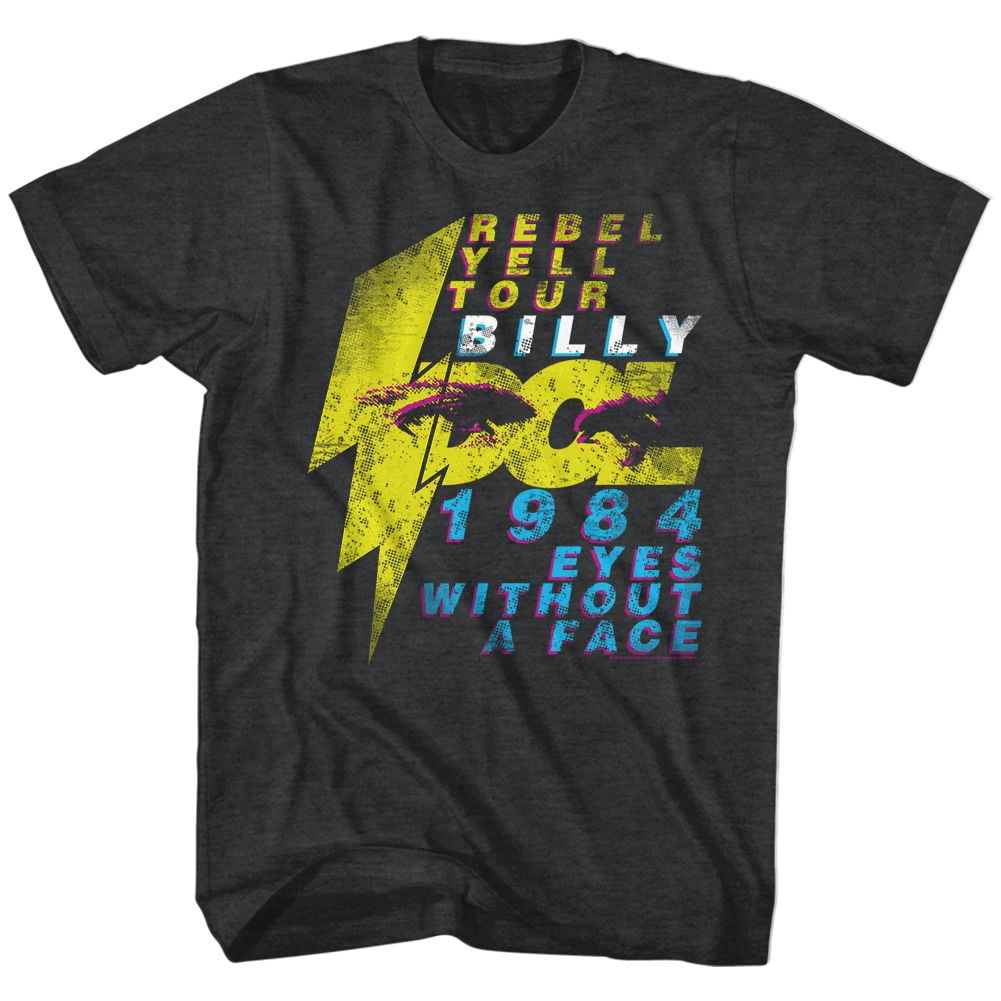Billy Idol Music Eyeballs Adult Short Sleeve T Shirt