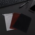 thumbnail image 2 of FAGINEY Flocking Cloth Drawstring Pouch Dust‑Proof Storage Bag, Storage Bag Gift Bag Drawstring Storage Bag For Jewelry Gift Candies Phone, 2 of 8