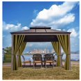 thumbnail image 2 of Cocomy Rideau d'Extérieur - Rideau de Véranda pour Déco de Jardin, Rideaux Résistants à la Chaleur, Isolés Thermiquement, Imperméables, Occultants pour Maison, Patio, Pelouse, Pergola, 2 of 4