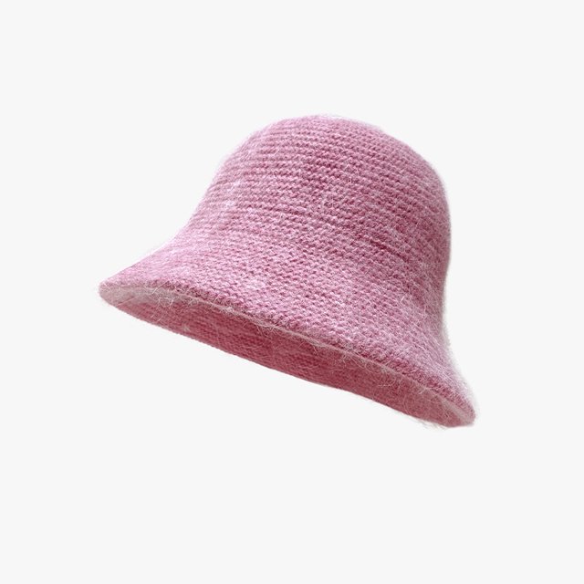 LinYooLi Hat Women's Autumn/Winter Korean Edition Instagram Fashion Brand Versatile Woolen Hat Cold Hat Winter Warm Ear Protection Big Head Bucket Hat