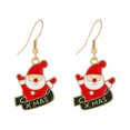 thumbnail image 2 of Up to 65% Off Christmas Tree Bell Earrings Christmas Creative Holiday Party Earrings Jewelry Hoop Earrings Women Necklace Rings Earring Jewelry on Clearance, 2 of 4
