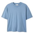 thumbnail image 2 of No Boundaries Men's Oversized Washed Short Sleeve T-Shirt, 2 of 5