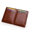 thumbnail image 2 of Magic Wallet Business Card Card Case Bank Card Cases Wallets LOT Q7B5 Men's F0R5, 2 of 9