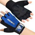 thumbnail image 1 of RDX Weight Lifting Gloves Gym Fitness Workout, Anti Slip Padded Full Palm Protection-Ultra Ventilated Training Cycling Rowing, 1 of 8