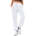 thumbnail image 4 of Women's Casual Pants Ladies Womens Business Casual Pants Comfy Womens Casual Pants for Work Solid Color Drawstring Elastic Casual Pants for Women Drawstring Womens Summer Pants Casual Waist, 4 of 5