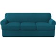 thumbnail image 3 of MesaSe Stretch Couch Cushion Slipcovers Replacement Simple Solid Color All-Inclusive Cushion Sofa Cover Gift for Families Friends, 3 of 7