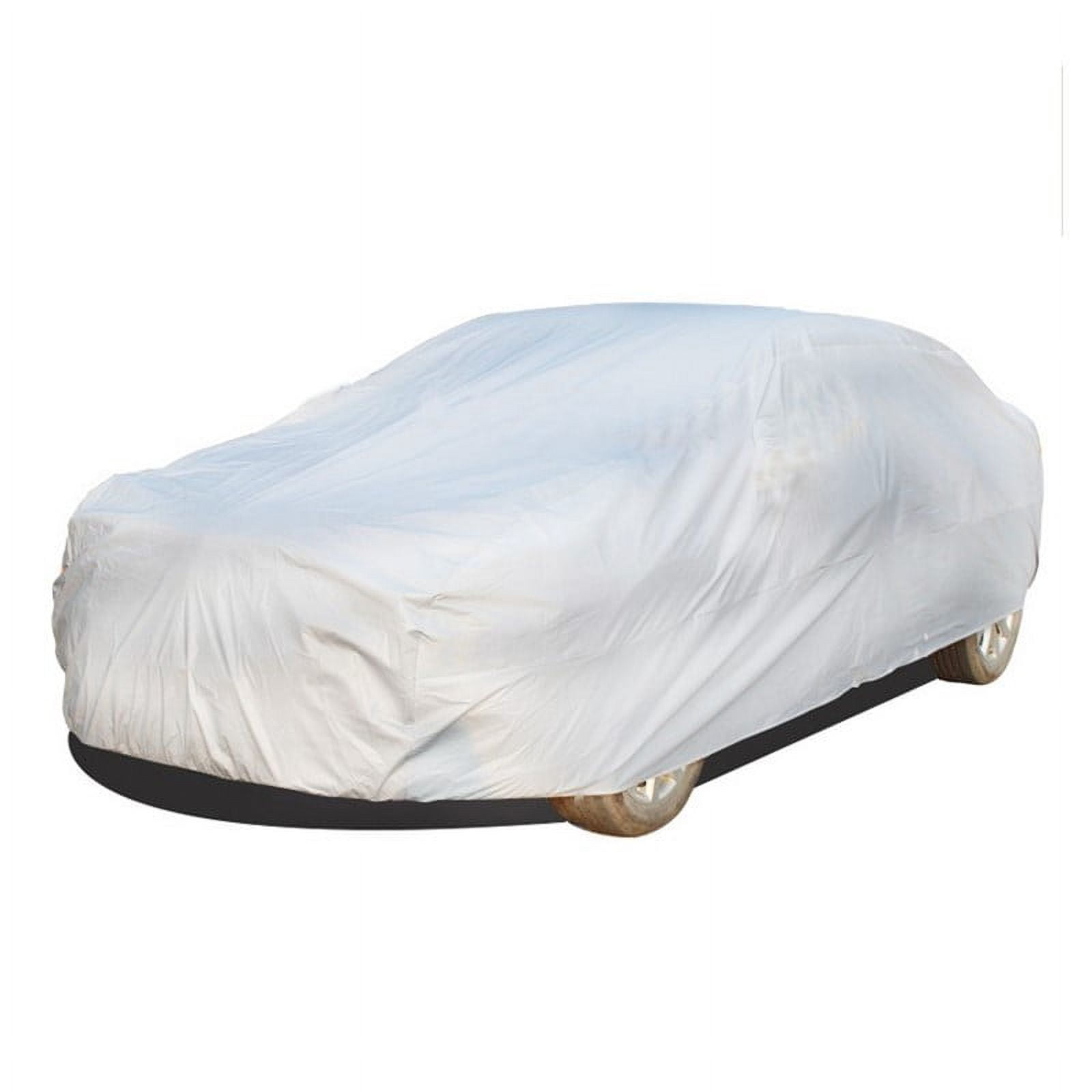 Almencla Housse de Voiture Universelle Complète 480 Cm/189 Pieds' Protection contre L'Eau/le Vent pour Berline L L
