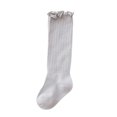 thumbnail image 1 of Newborn Baby Thigh High Sock, Infant Solid Color Crimp Socks Autumn and Winter Stocking, 1 of 2