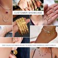 thumbnail image 5 of 925 Sterling Silver Arrow Heart Floating Open Chain Slide Pendant Necklace Charm Love Ful, 5 of 5
