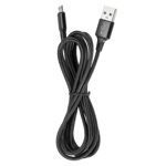 Controller Charger Cable, 6Ft USB A to Micro USB Cable USB Cable Micro USB Cable Charging Cable USB Cable Fast Charging Phone Charger Cord, Black