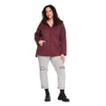 thumbnail image 2 of George Women's Plus Faux Shearling Zip Up Jacket, 2 of 6