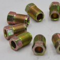 thumbnail image 2 of 10 Packs 10mmx1mm Brake Pipe Screw Nuts For Braking Brakes Golden, 2 of 8