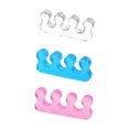 thumbnail image 4 of Baohd 2 Pairs Toe Separator Foot Spacer Supplies Compact Size Long-lasting No Burrs Exquisite Simple Operation Blue, 4 of 6