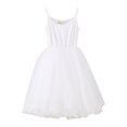 thumbnail image 1 of Robe Tutu 2025 Robe en Jean Robe Tutu en Coton Robe Évasée avec Poches Robes en Tulle Robes de Pâques Sans Manches Princesse, 1 of 4