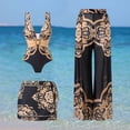 thumbnail image 2 of Women's Floral Print Square Neck Swimsuit Comfortable Stretchy Summer Beach Bathing Suit, 2 of 6