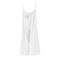 thumbnail image 4 of LSLJS Combinaison Décontractée pour Femme Sans Manches à Bretelles Spaghetti, Ample, Ajustable, Extensible, Pantalon Long, une-Pièce avec Poches, 4 of 5