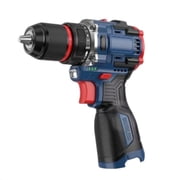 yeacher 16.8V Cordless Brushless Drill Driver with 45Nm Torque, LED Work Light, and Cooling System for Home DIY, Furniture Assembly, and Car Repairs (Bare Tool)