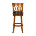 thumbnail image 1 of Hawthorne Collections Oak 29" Bar Stool in Light Brown, 1 of 1