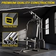 thumbnail image 4 of Multi-Function Home Gym System – 100LBS Weight Stack – Multifunctional Strength Training Machine – Chest Press, Lat Pulldown, Leg Extension – Full Body Fitness Equipment for Home or Garage, 4 of 8