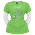thumbnail image 1 of Rolling Stones - T-Shirt à Manches Longues Juniors 2Fer à Langue Pailletée, 1 of 1