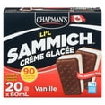 thumbnail image 4 of Chapman's Li'l Sammich Vanilla Ice Cream in a Box, 20 x 60mL, 4 of 11