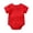Red, variant on Wxirdiow Newborn Boy Clothes Baby Bodysuits Soft Cotton Spandex Long Sleeve And Short Sleeve White Size,0-3 Months