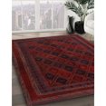 thumbnail image 2 of Ahgly Company Indoor Square Traditional Bakers Brown Southwestern Area Rugs, 3' Square, 2 of 6