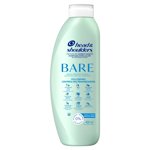 Head & Shoulders BARE Shampooing de contrôle des pellicules de démangeaisons, traitement anti- pellicules