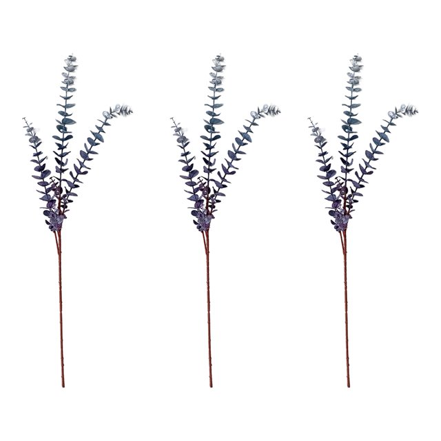 Transemion 3pcs Beautiful Artificial Flower Arrangements Realistic Appearance Wide Artificial Flowers For Decoration Wedding Decor blue 1Set