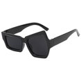 thumbnail image 2 of idealsgarden 2 Pcs Lunettes de Soleil de Fête à la Mode Style Hommes Femmes Résine Cadeau de Fête Noir Jaune, 2 of 8