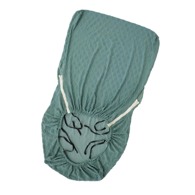 Housse de Fauteuil Élastique en Polyester Spandex Jacquard Vert Foncé