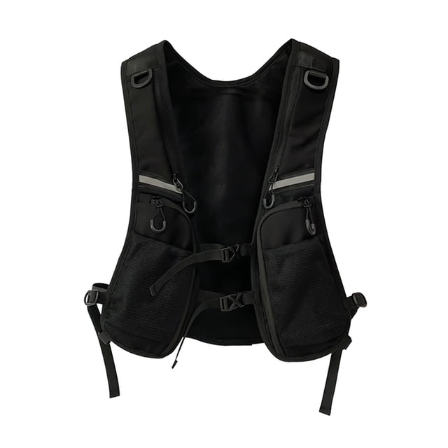 Sac de Sport Gilet d'Hydratation pour la Course pour Sports de Plein Air Sac à Dos de Camping Multifonctionnel Sac d'Hydratation Réfléchissant pour la Course Léger Respirant Résistant à la Sueur