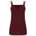 thumbnail image 3 of Débardeurs Amples pour Femmes Femmes Décontracté Sans Manches à Col en V Ample Uni Chandail Blouse Mode Débardeurs Débardeurs Amples pour Femmes Débardeurs pour Femmes Robe Débardeur Mode pour Femmes, 3 of 6