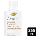 thumbnail image 2 of Dove Shampoo Coconut & Restore Bio-Protein Care + Coconut Oil, 355 ml, 2 of 6