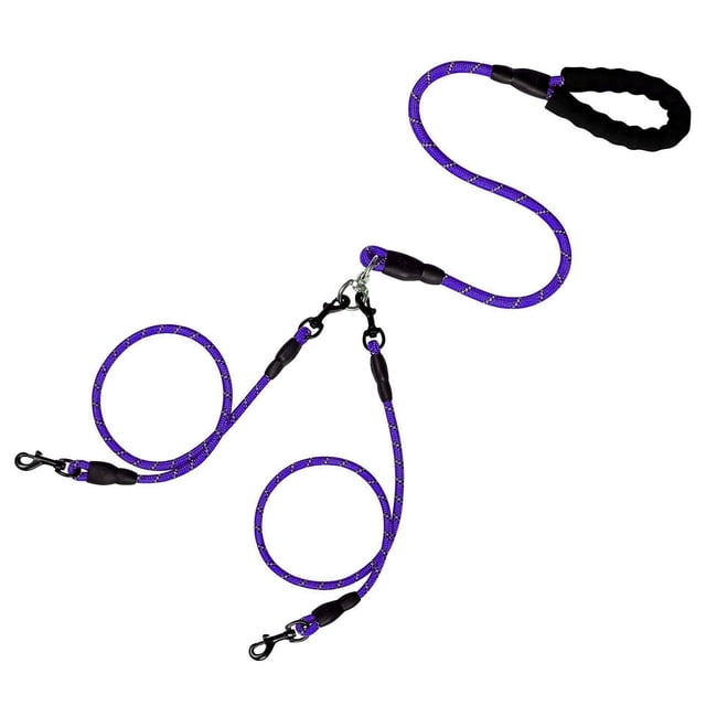 Reflective Bungee Dog Leash With Padded Handles For Running Walking Outdoor Activities Adjustable Pet For Cats Dogs