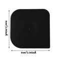 thumbnail image 3 of Plastic Pan Dish Pot Kitchen Scraper Tool Set Nylon Plastic Skillet Cleaner Scrubber Scrapper Kitchen Scraper Non Scratch (Black), 3 of 9