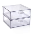 thumbnail image 4 of Mainstays Clear Glossy Plastic Pull-Out Closet Drawer Large Size, Adult Size, 4 of 9