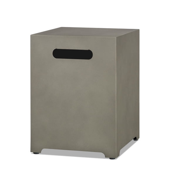 Cache réservoir de propane en Gris