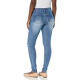 thumbnail image 2 of Cover Girl Skinny Jeans for Women Juniors or Plus Dark Denim, 2 of 7