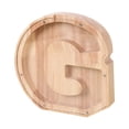 thumbnail image 2 of Danhjin Personalized Wooden Name Money Box Wooden Deposit Box Twenty Six English Letters Room Decor, 2 of 6