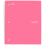 Five Star® 5 Sujet 400pg Carnet 11" rose