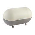 thumbnail image 1 of veasfak Bread Food Storage Box Counter Bread Box Bread Storage Container Metal Bread Box grey, 1 of 9